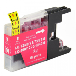 Ink cartridge Magenta replaces Brother LC1240M