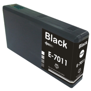 Ink cartridge Black replaces Epson C13T70114010, T7011